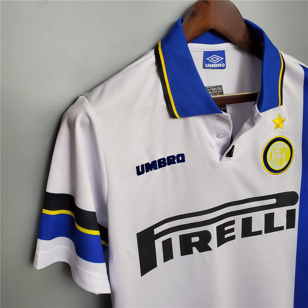 Inter Milan Jersey Custom Away Soccer Jersey 1997/98