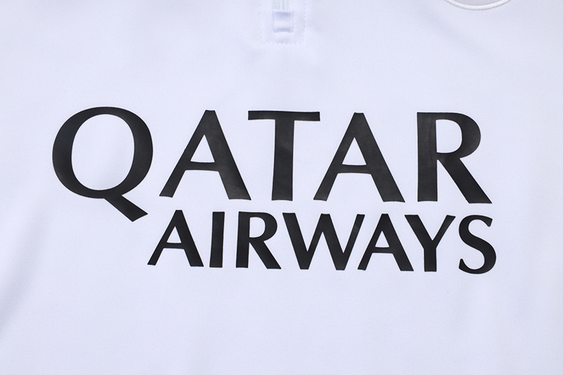 PSG Training Kit (Sweatshirt+Pants) White 2025/26