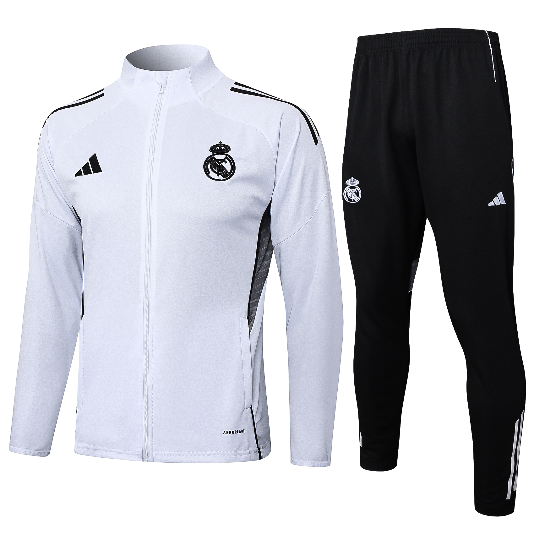 Real Madrid Training Kit (Jacket+Pants) White 2025/26