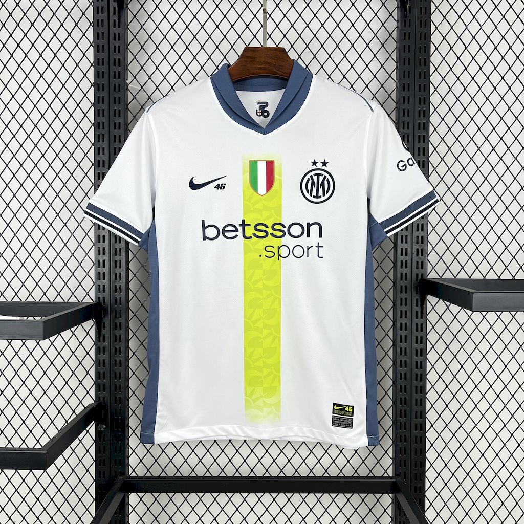 Inter Milan Soccer Jersey Away x Valentino Rossi Custom Shirt 2025/26