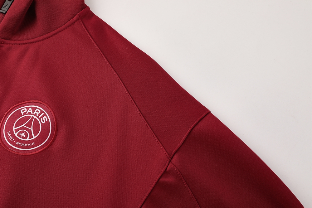 PSG Training Kit (Jacket+Pants) Jujube Red 2025/26