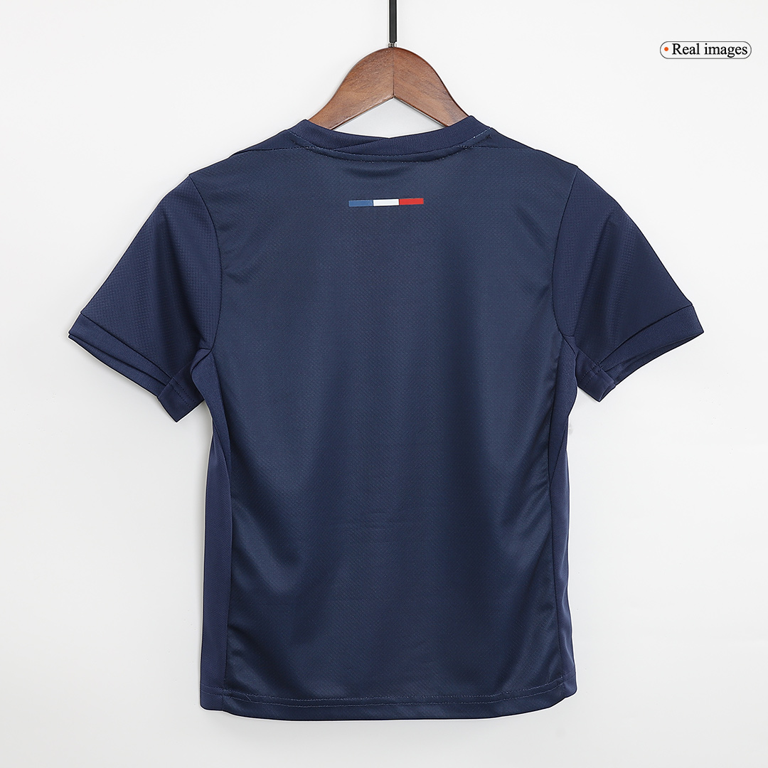 PSG Soccer Jersey Home Kids Kit Jersey+Shorts 2024/25