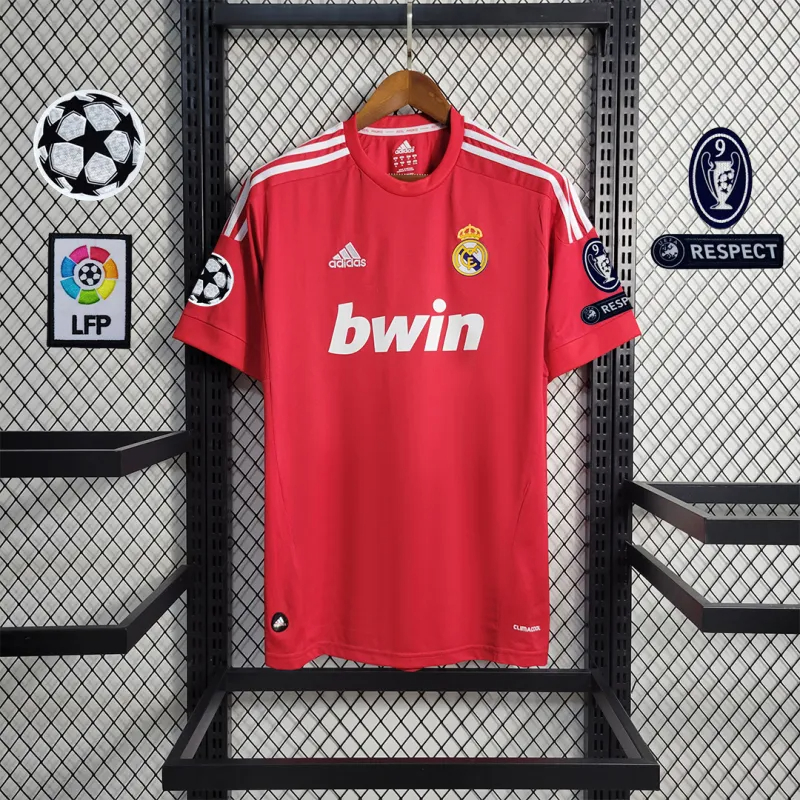 Real Madrid Retro Jersey Away Soccer Shirt 2011/12