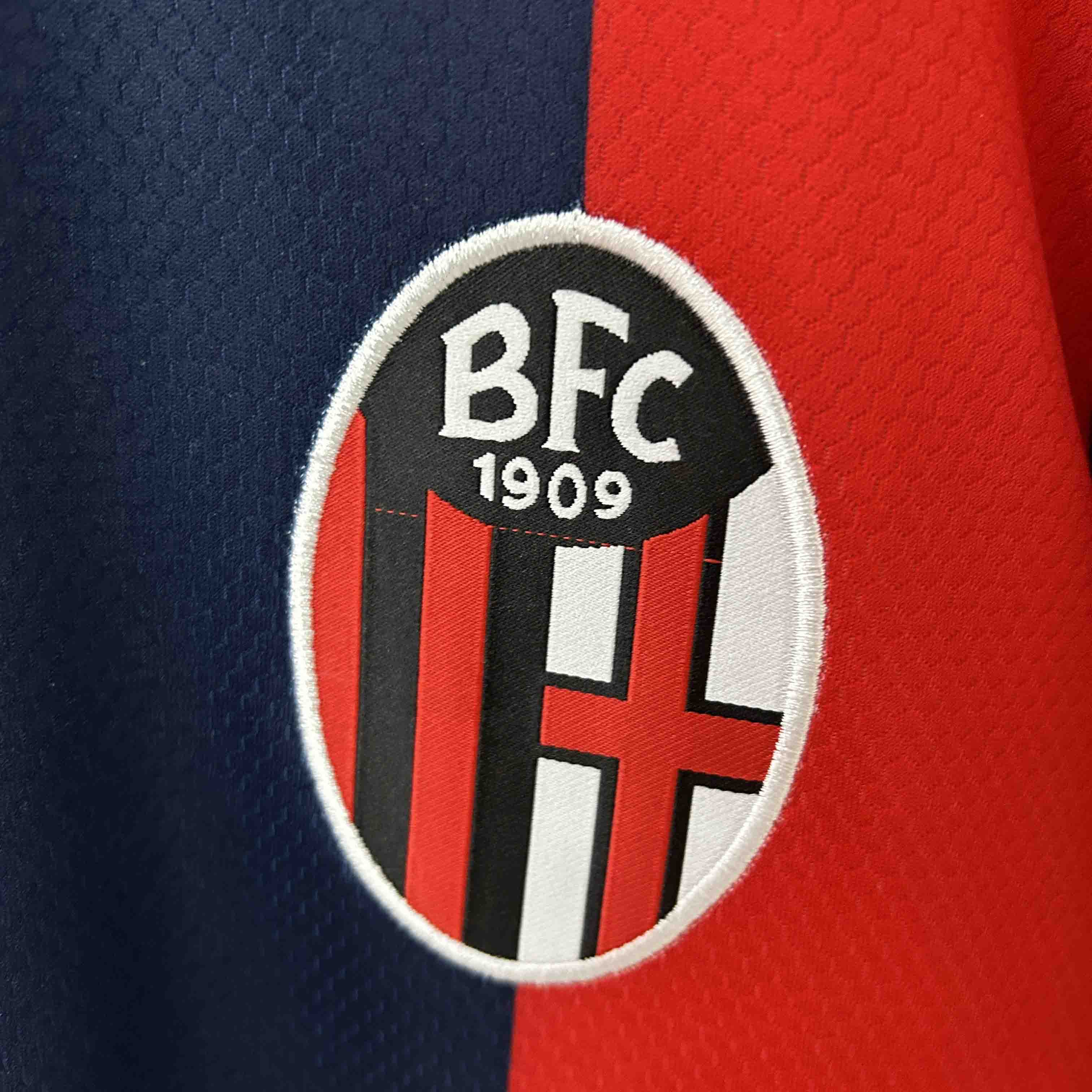 Bologna Soccer Jersey Home Custom Shirt 2024/25