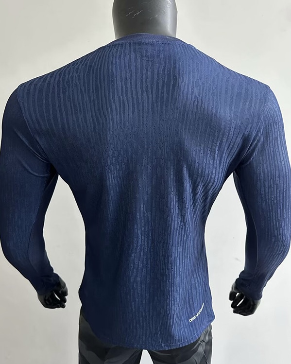 Authentic Soccer Jersey PSG Home Long Sleeve Shirt 2025/26