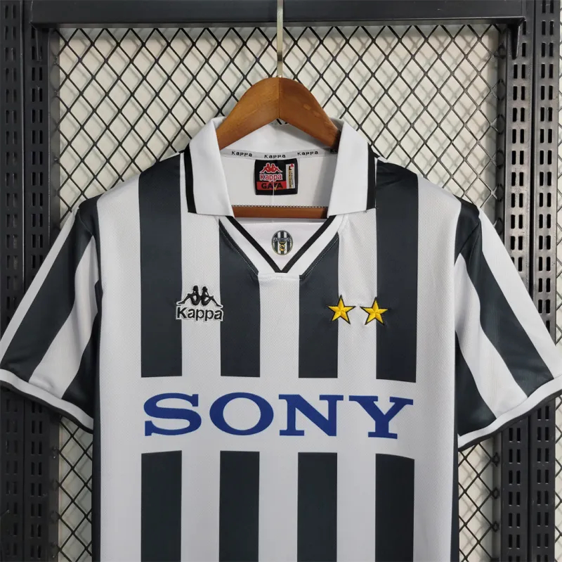 Juventus Retro Soccer Jersey Home Custom Shirt 1995-97