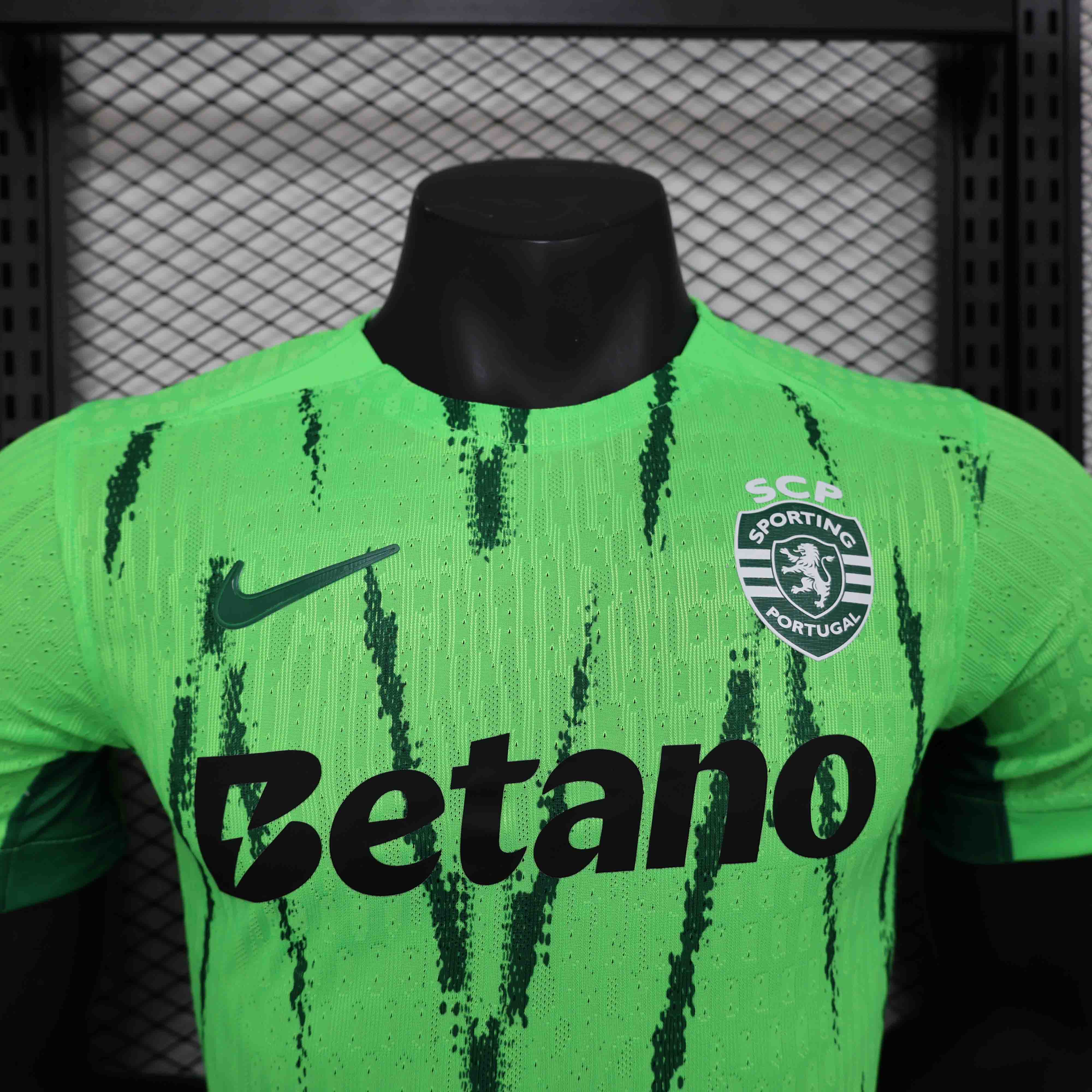 Sporting CP Authentic Soccer Jersey Fourth Away Shirt 2024/25