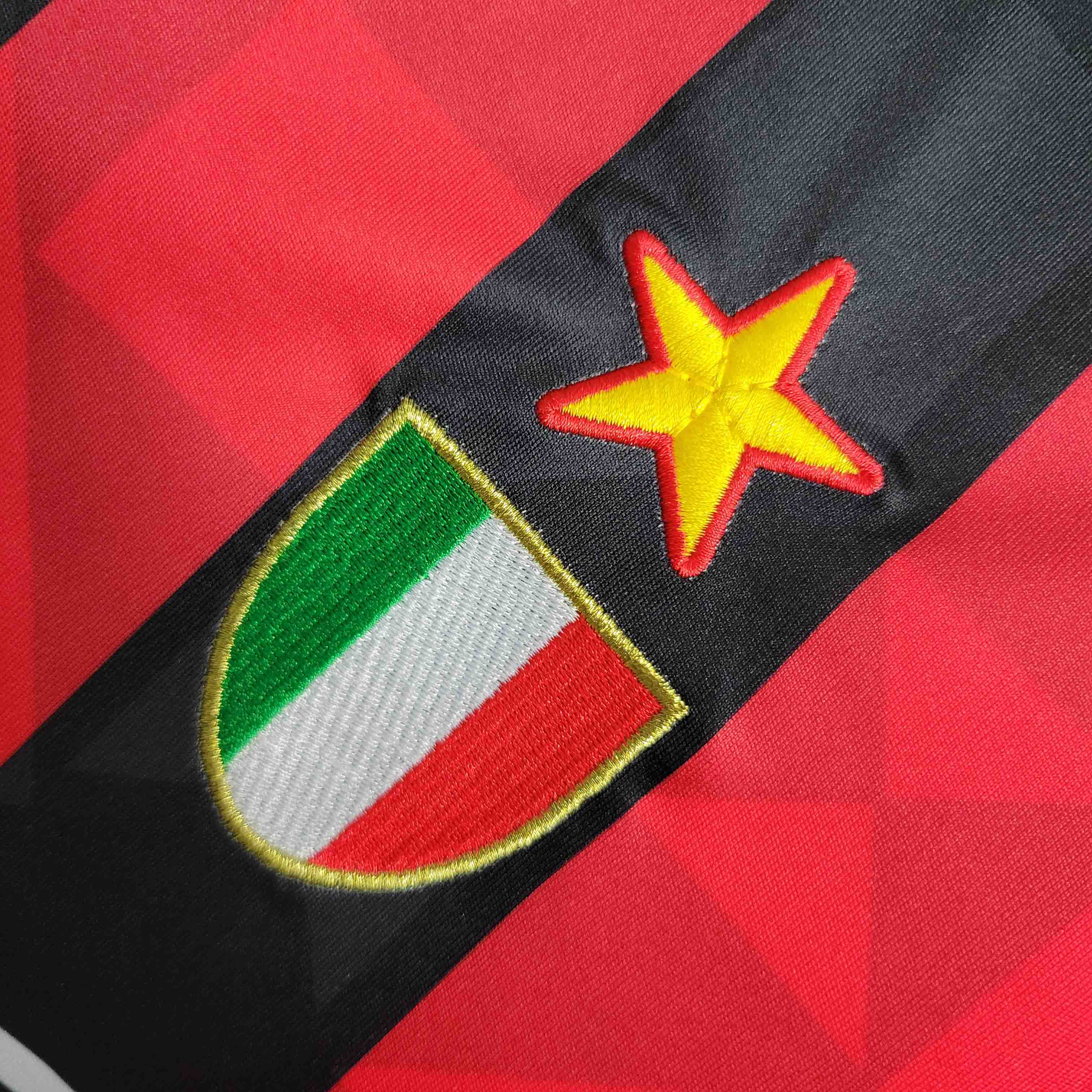 AC Milan Retro Soccer Jersey Home Custom Shirt 1993/94