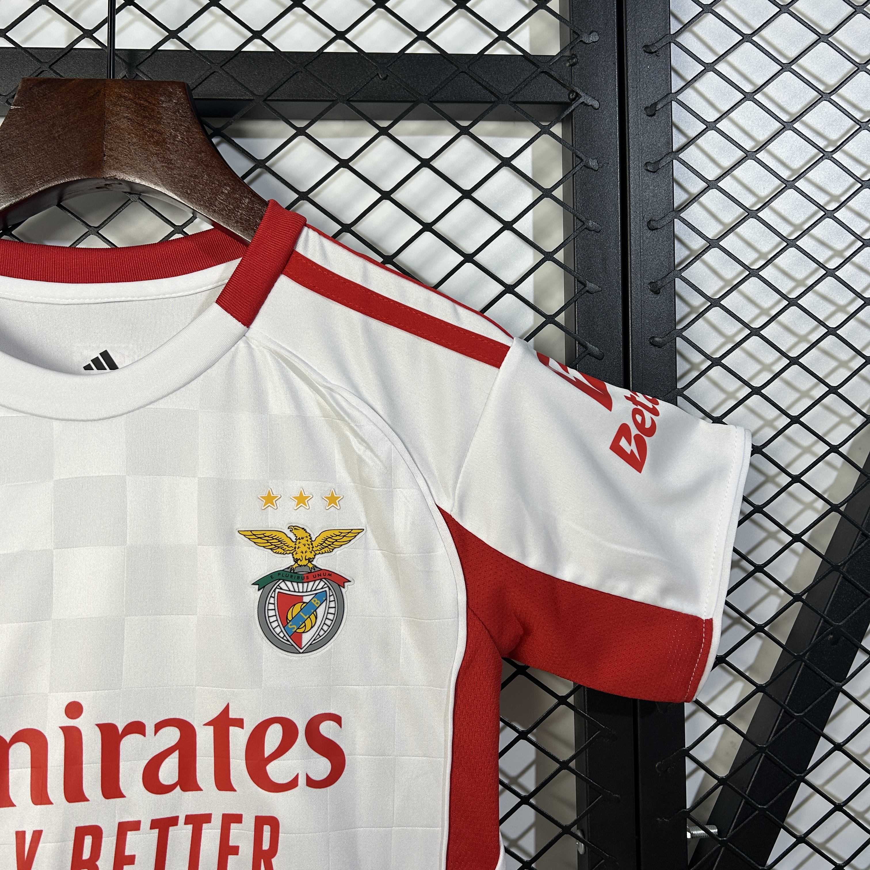 Benfica Soccer Jersey Third Away Kids Kit Jersey+Shorts 2025/26