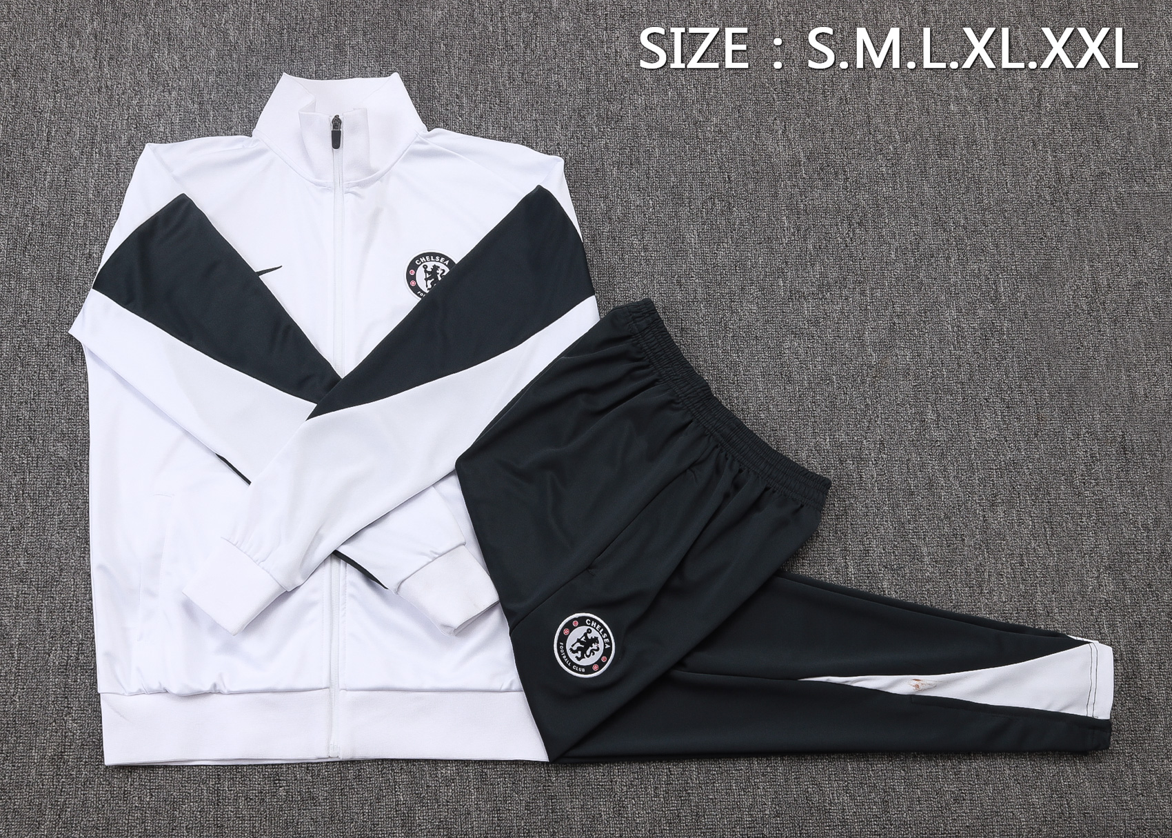 Chelsea Training Kit (Jacket+Pants) White 2025/26