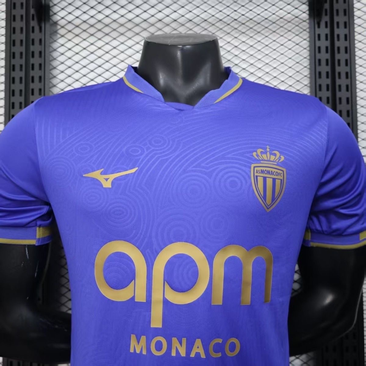 AS Monaco Authentic Soccer Jersey Away Shirt 2025/26