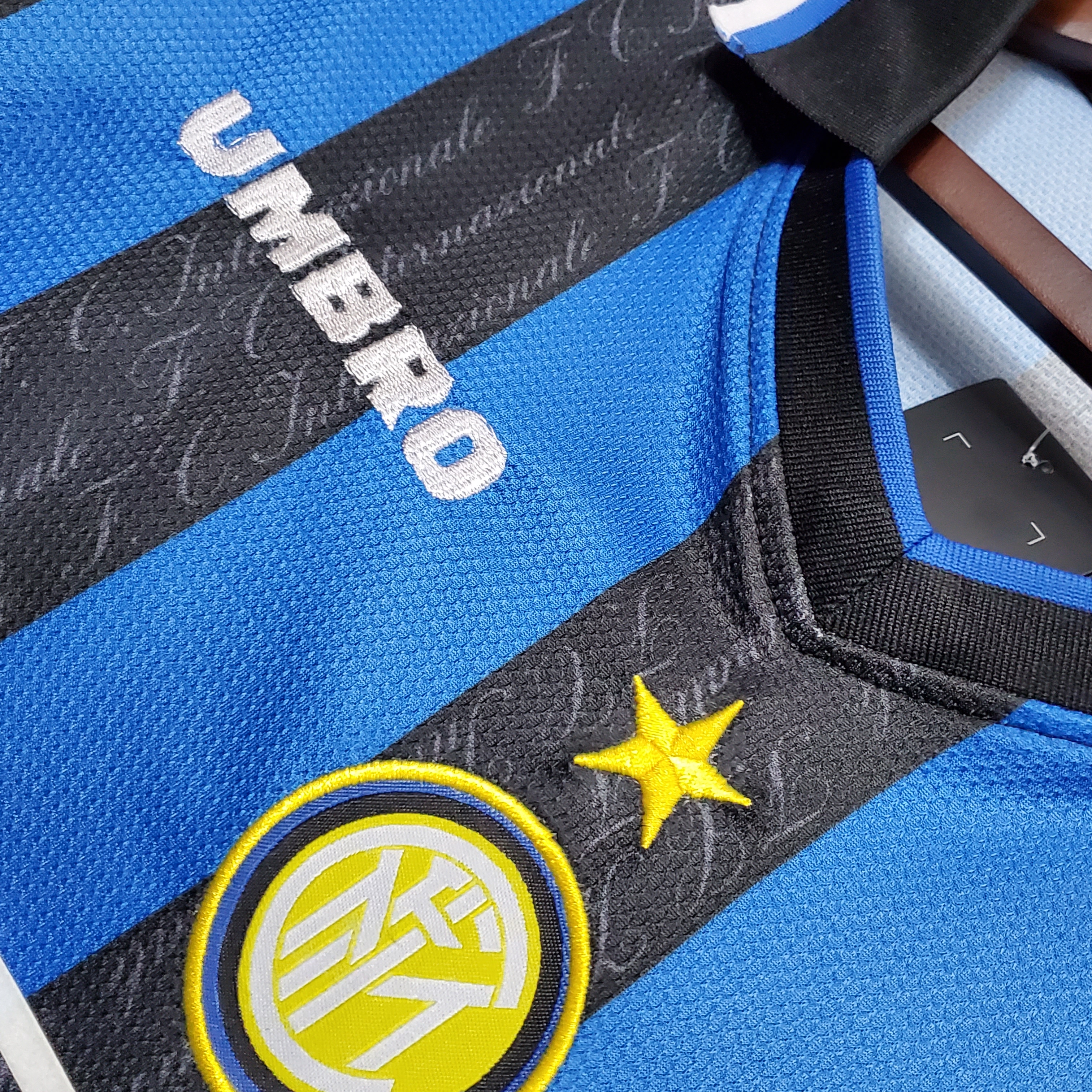 Inter Milan Jersey Custom Home Soccer Jersey 1997/98