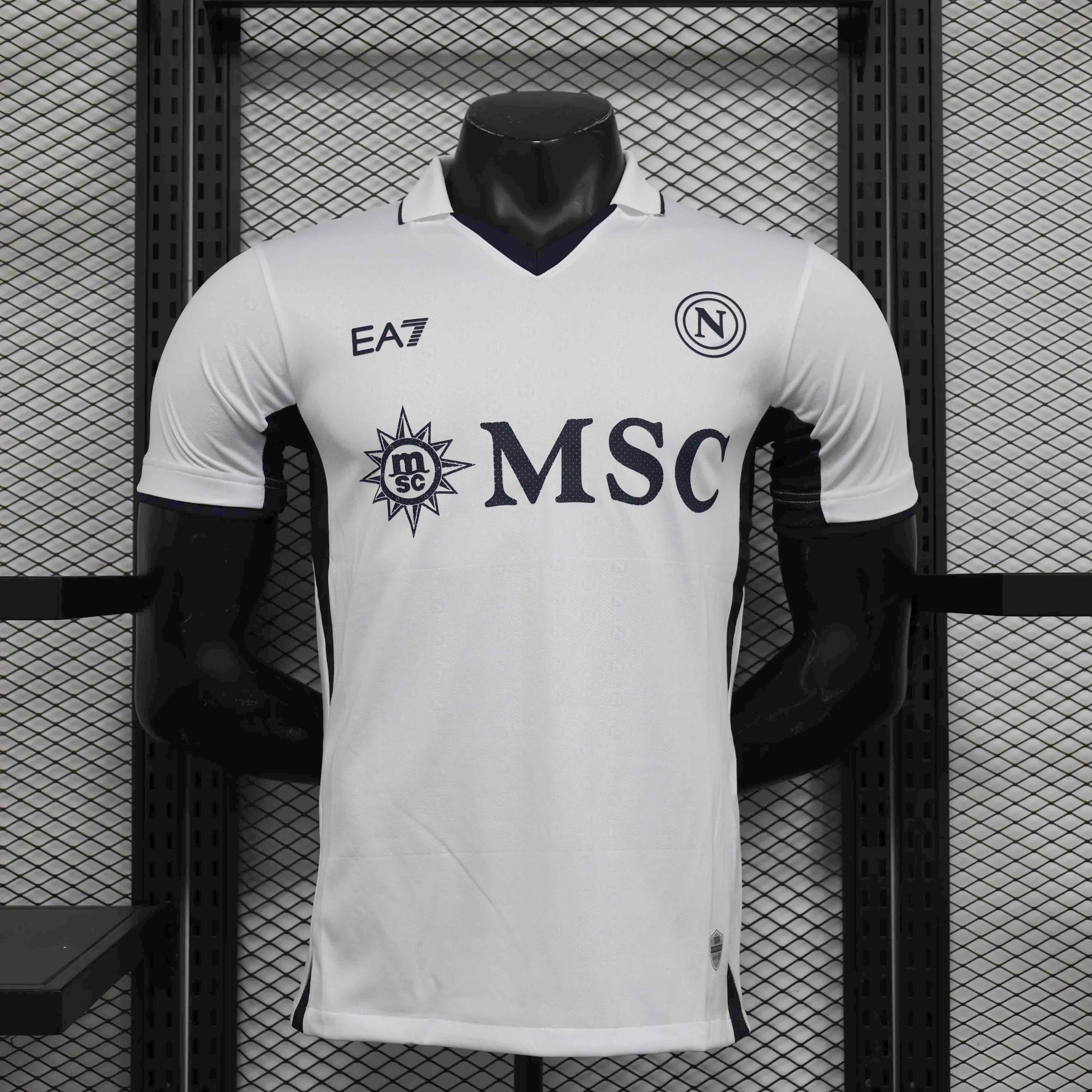 Napoli Authentic Soccer Jersey Away Shirt 2024/25