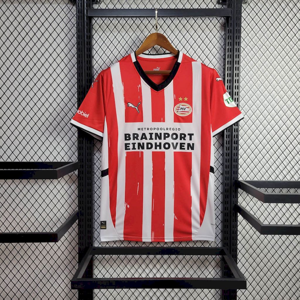PSV Eindhoven Football Jersey Home Custom Shirt 2024/25