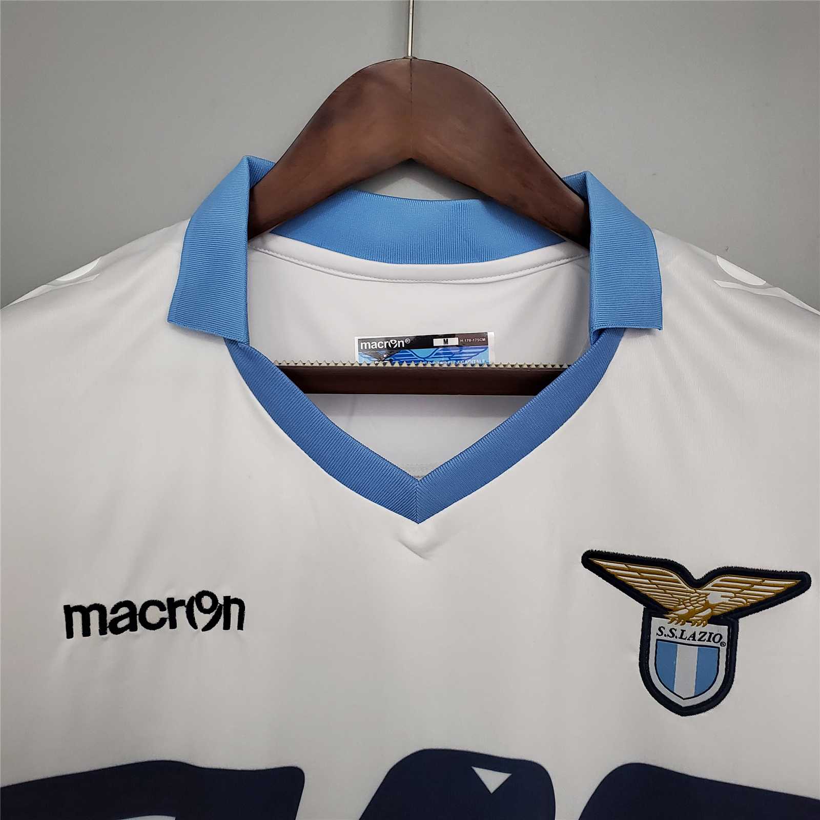Lazio Retro Soccer Jersey Home Eagle Shirts Macron 115th Anniversary 2015/16