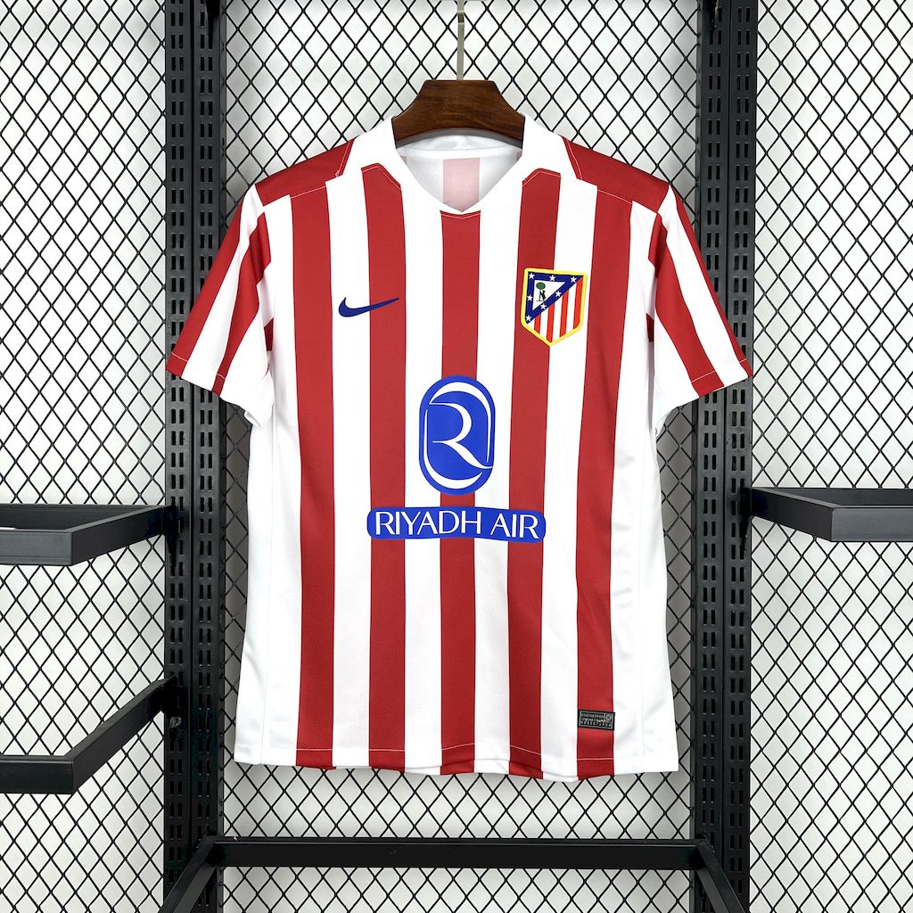 Atletico Madrid Soccer Jersey Home Custom Shirt 2025/26