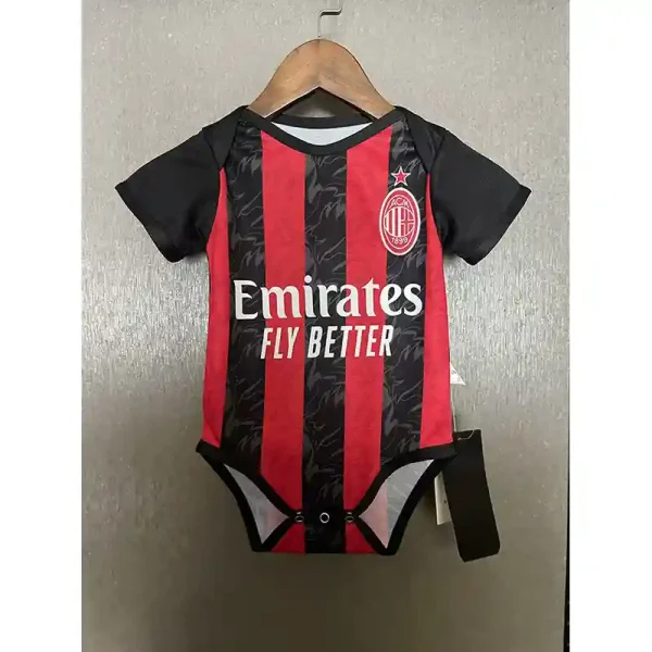 AC Milan Soccer Jersey Home Baby Uniform 2025/26