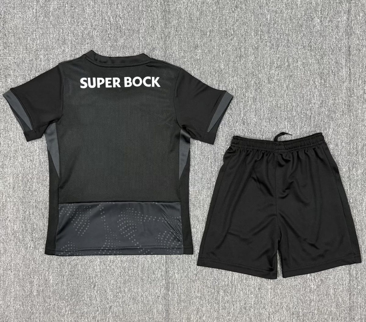 Sporting CP Soccer Jersey Away Kids Kit Jersey+Shorts 2025/26