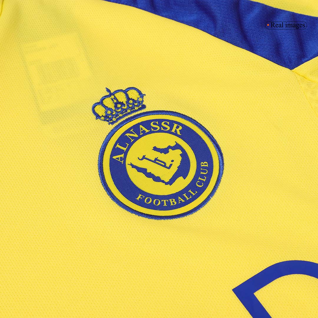 Al Nassr Soccer Jersey Home Custom Shirt 2024/25