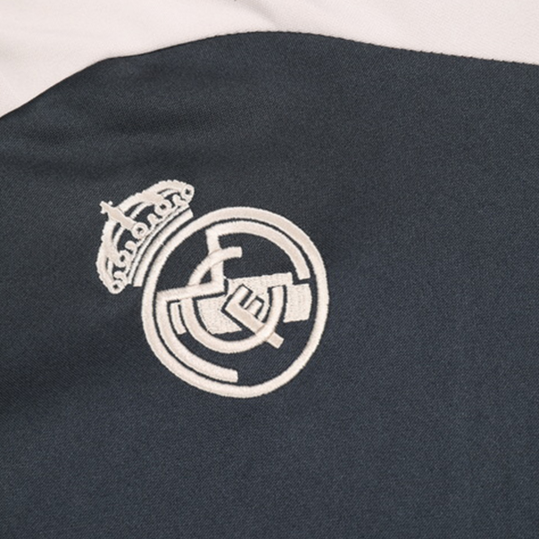 Real Madrid Zipper Sweat Kit (Top+Pants) 2024/25