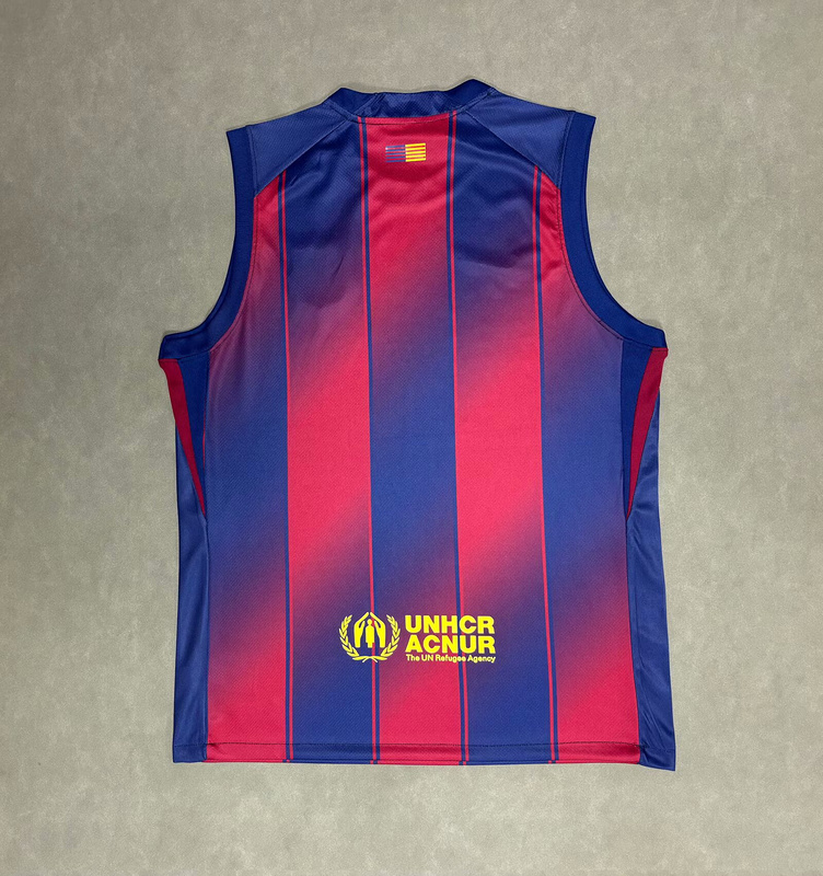 Barcelona Home Soccer Jersey Custom Vest 2025/26
