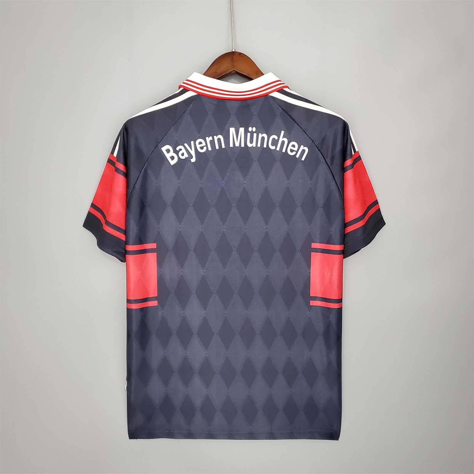 Bayern Munich Retro Jersey Home Soccer Shirt 1997/99