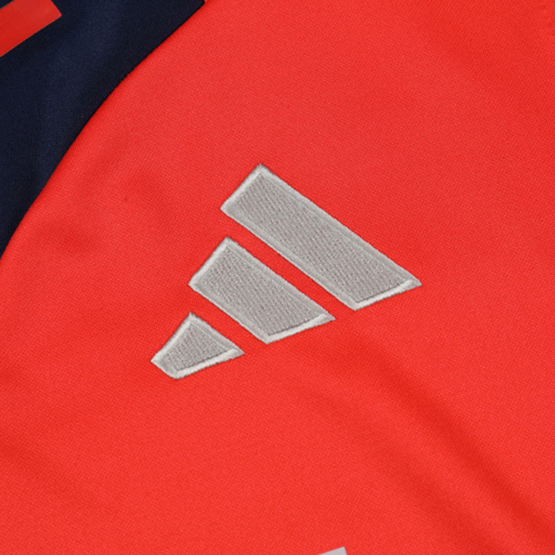 Manchester United 1/2 Zipper Sweat Kit (Top+Pants) Red 2024/25