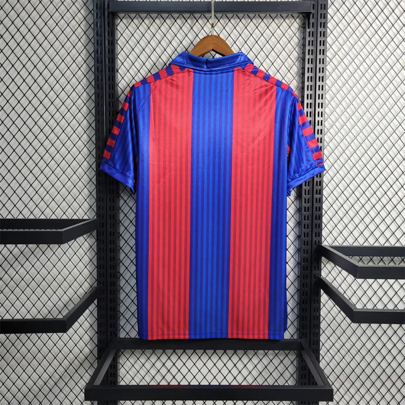 Barcelona Retro Jersey Home Soccer Shirt 1991-92