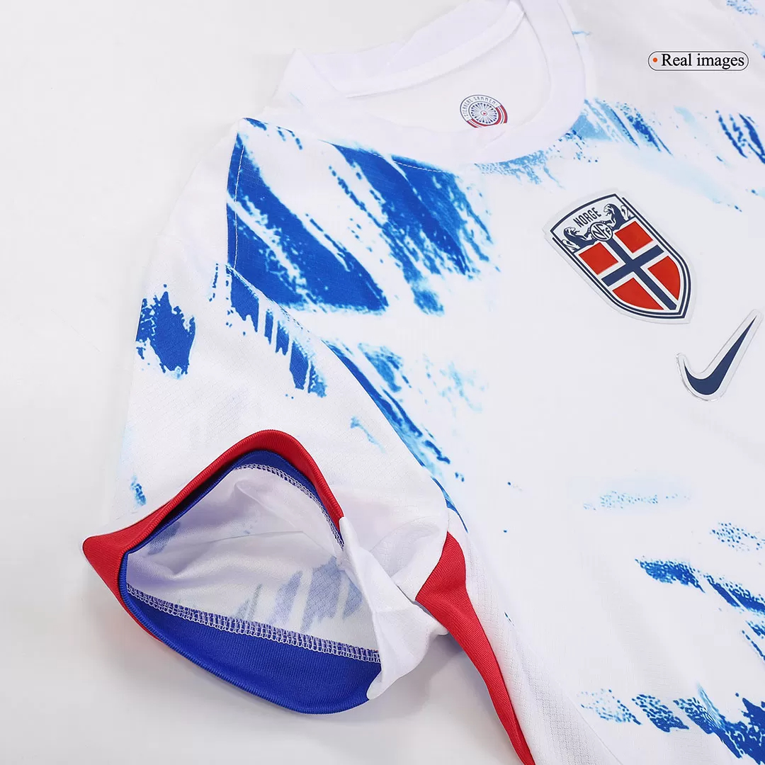 Norway Soccer Jersey Away Custom Shirt 2024