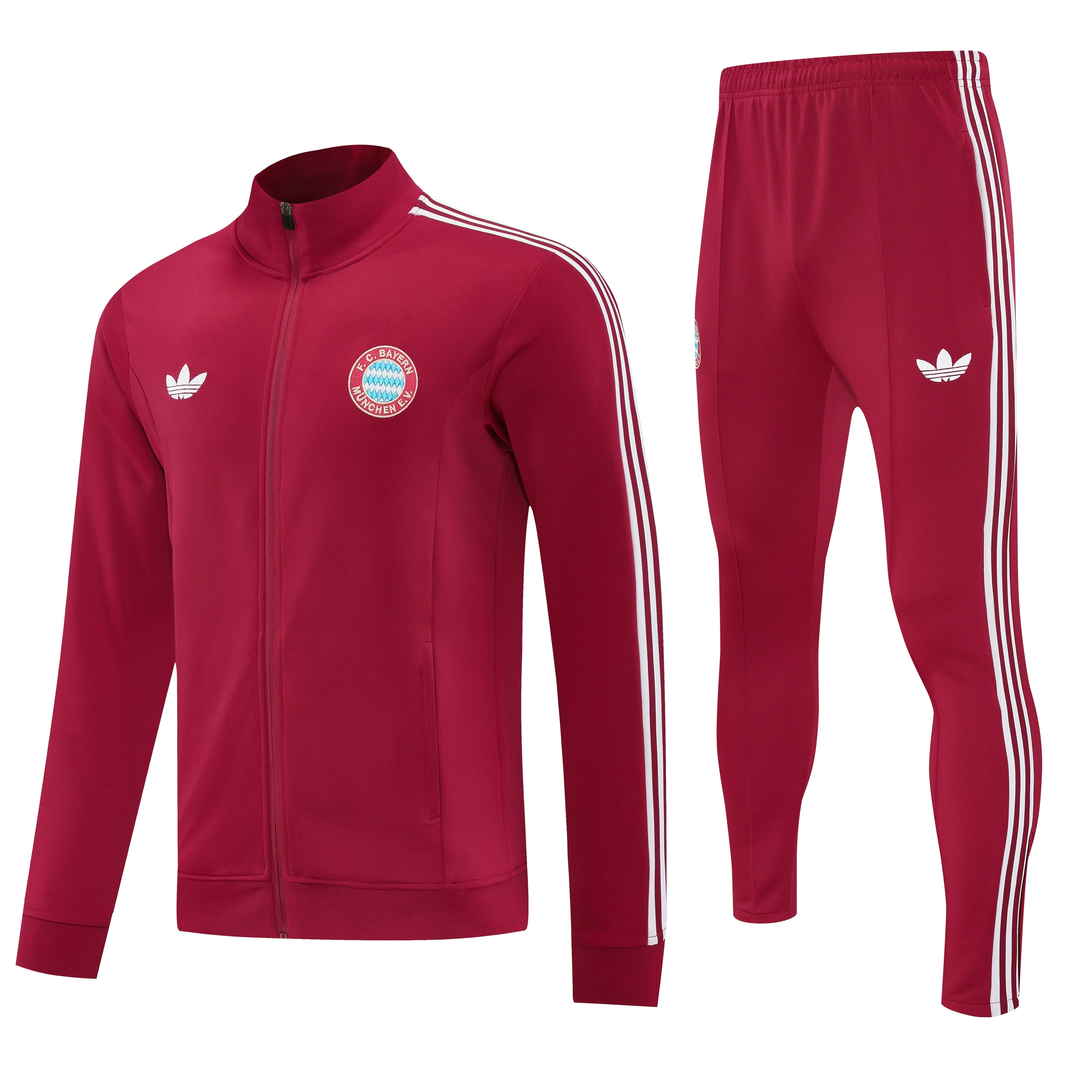 Bayern Munich Training Kit (Jacket+Pants) Red 2025/26