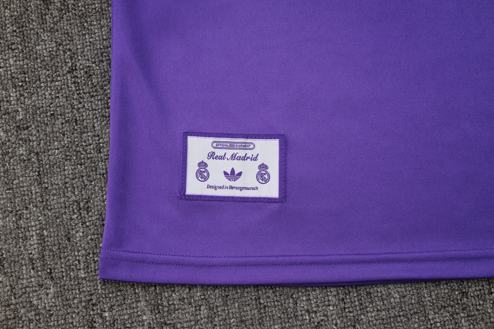 Real Madrid Training Kit (Sweatshirt+Pants) Purple 2025/26