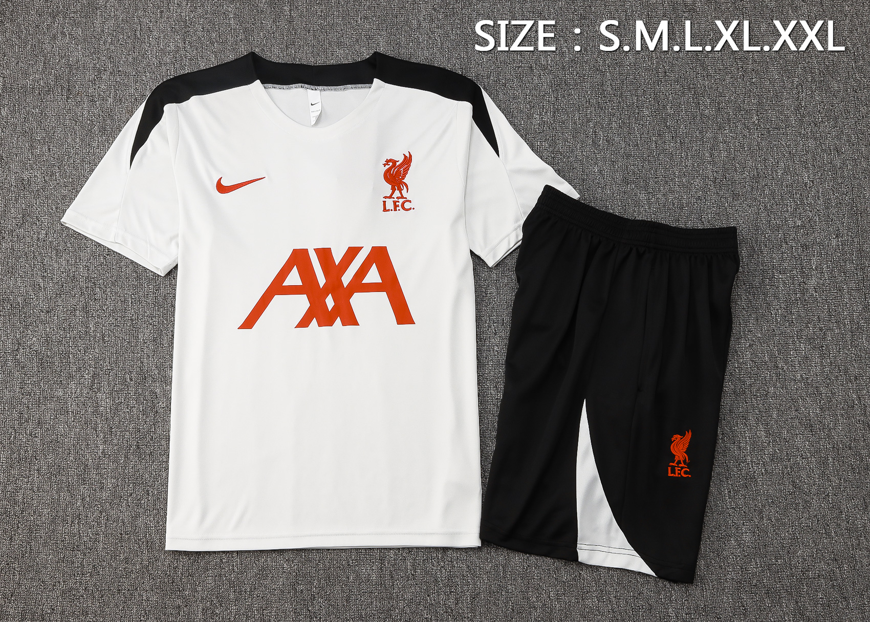 Liverpool Training Jersey Kit White 2025/26