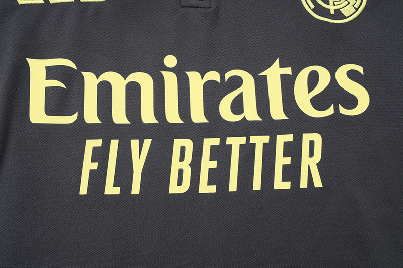 Real Madrid Training Kit (Sweatshirt+Pants) Deep Grey 2025/26