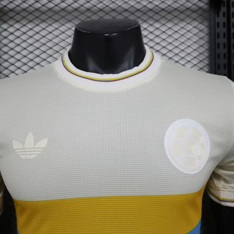Colombia Authentic Soccer Jersey Shirt 2024 - 100th Anniversary