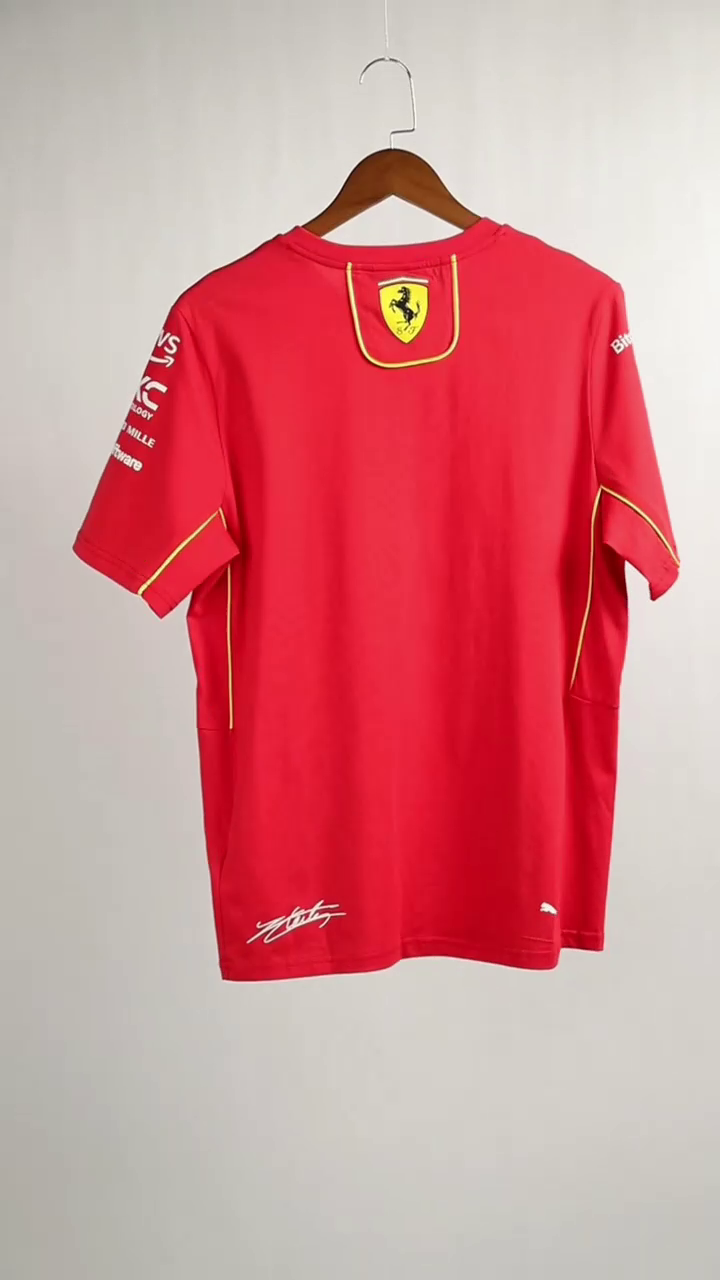 Scuderia Ferrari F1 Racing Team Charles Leclerc Driver T-Shirt 2024