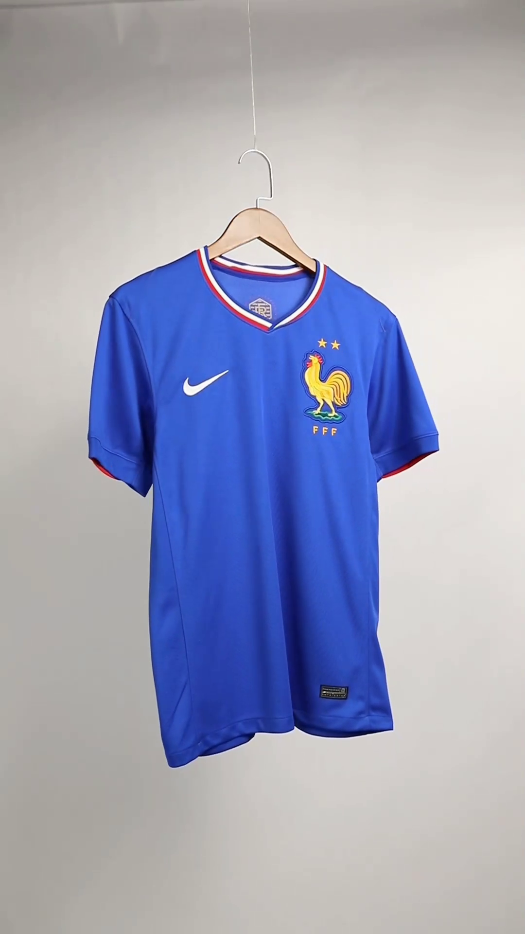 France Soccer Jersey Home Custom Shirt EURO 2024