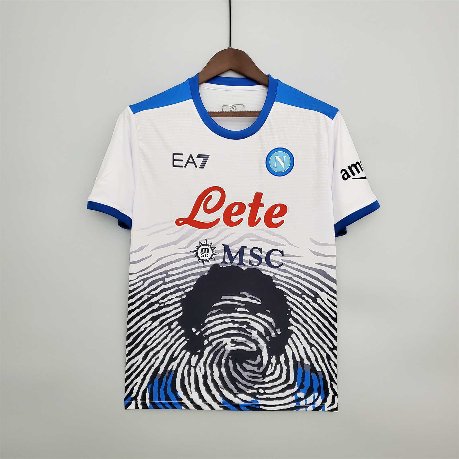 Napoli Retro Soccer Jersey Maradona Special Edition Custom Shirt 2021/22