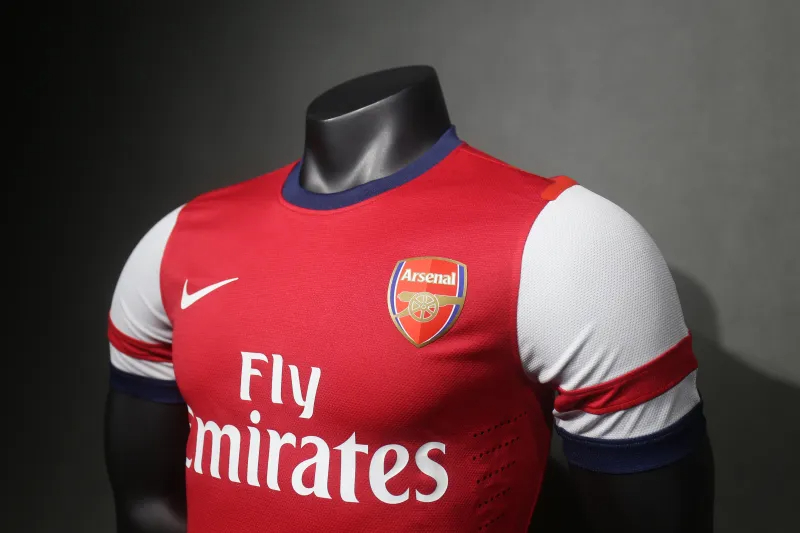 Arsenal Authentic Soccer Retro Jersey Home Shirt 2012-13