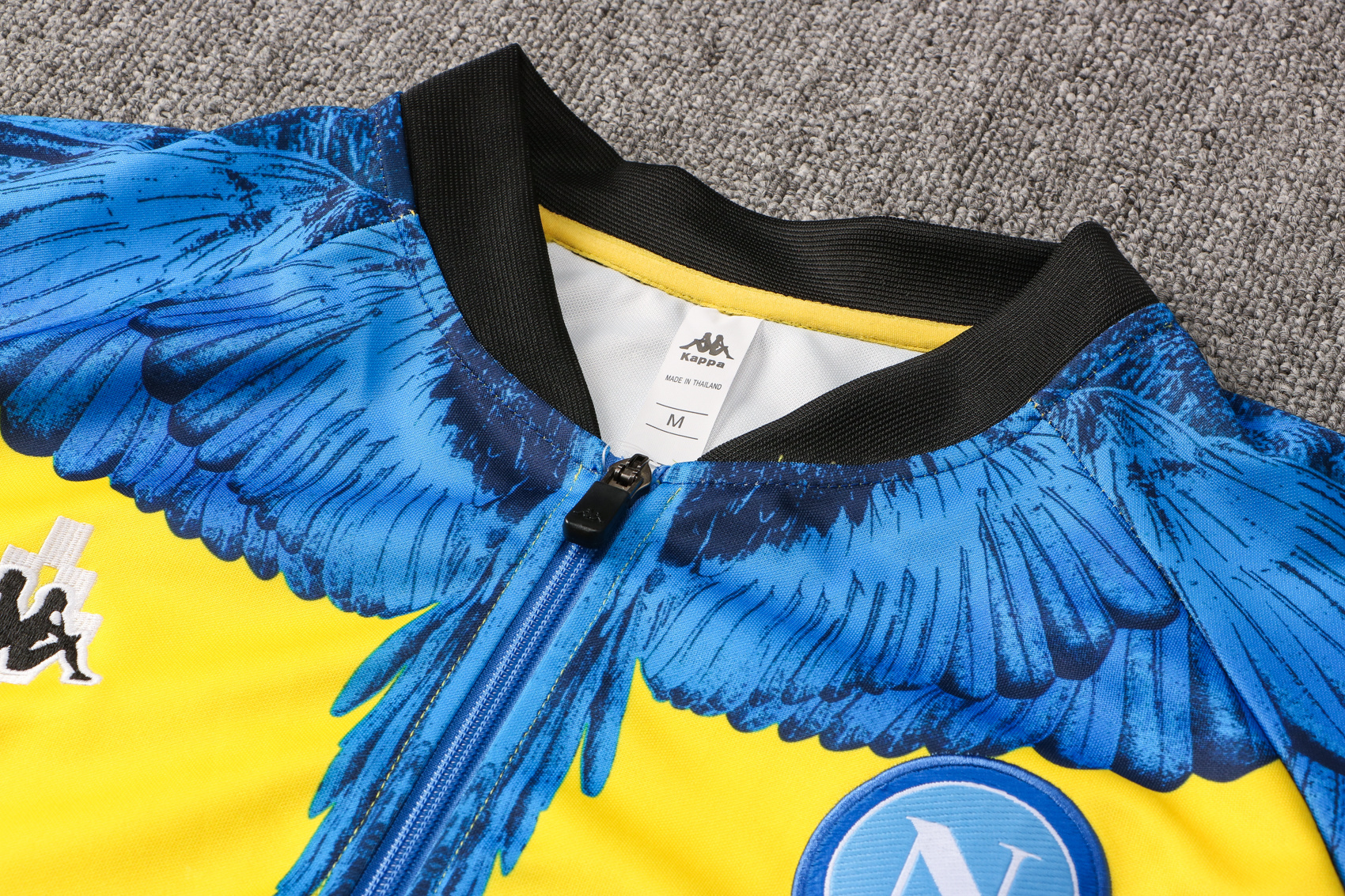2021-2022 Blue Naples Jacket Set yellow