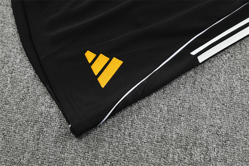 2025/2026 Short-Sleeve Real Madrid Yellow and White [Marvel Collaboration]