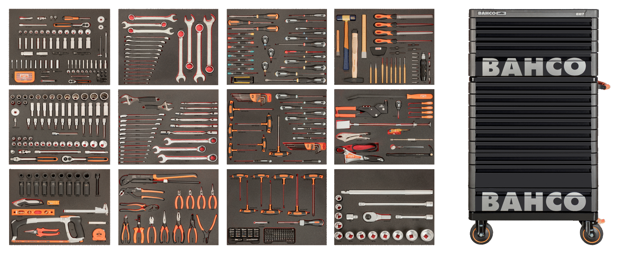 Tool Trolley General Purpose Tool Kit - 560 pcs  XLARGE