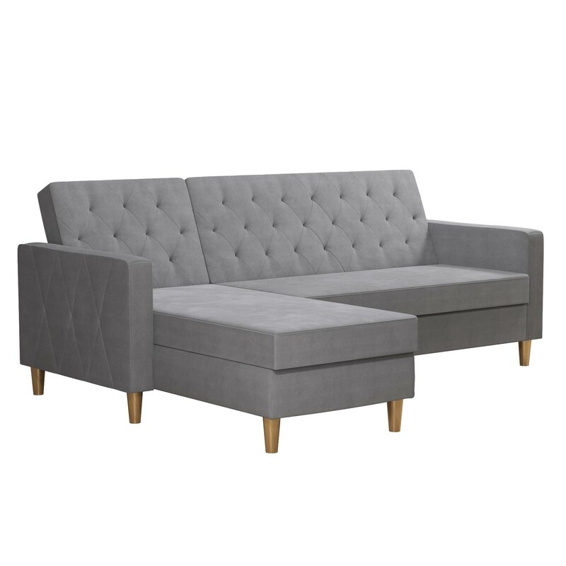 Liberty 84 Wide Reversible Sleeper Sofa & Chaise